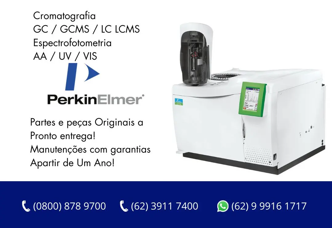 MANUTENÇÃO DE CROMATÓGRAFO PERKIN ELMER GOIÁS